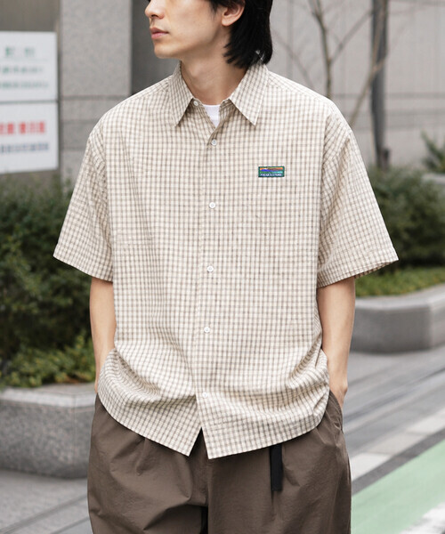 FREAK'S STORE 限定販售 Relaxed Fit 寬鬆格紋短袖襯衫 4色