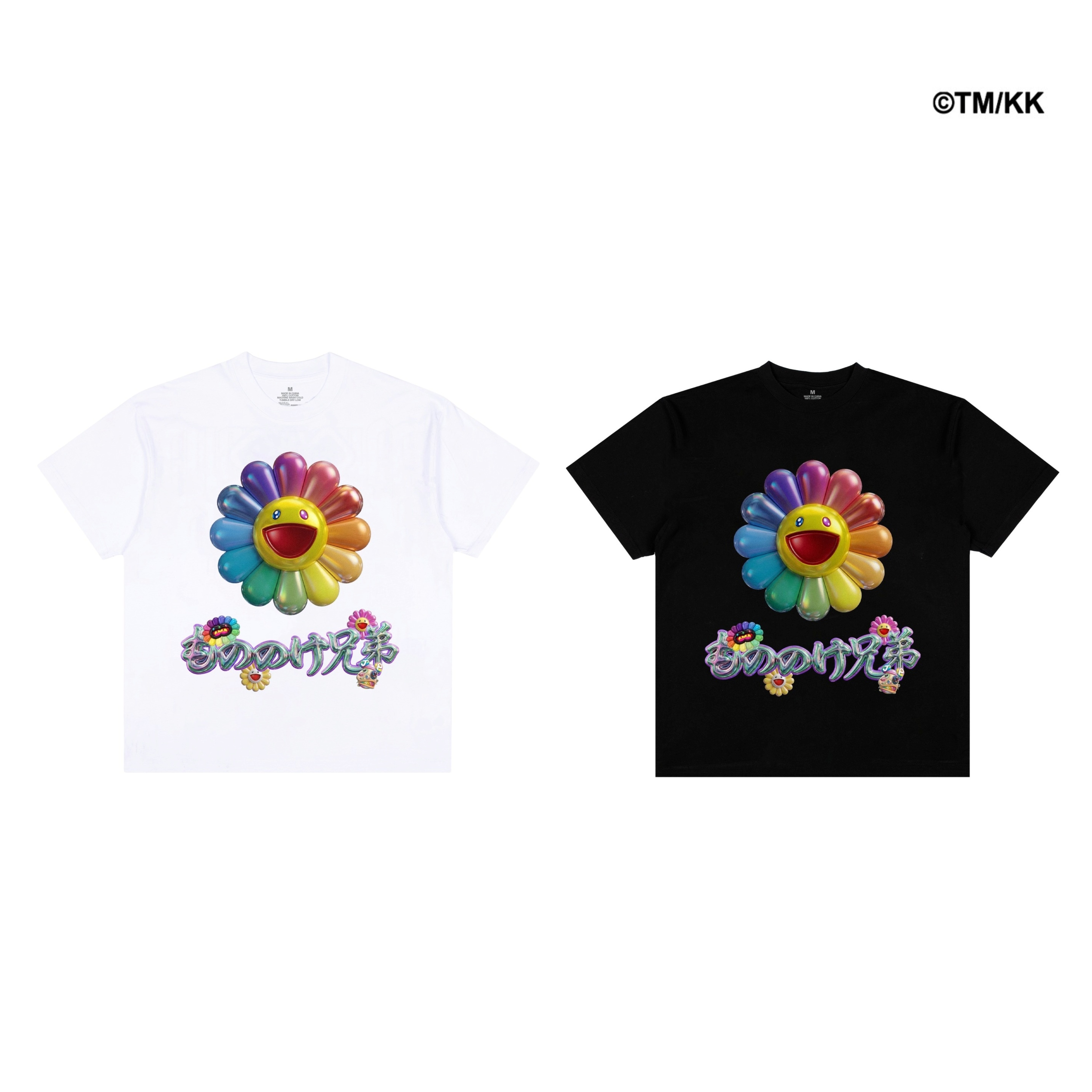 2026SS Takashi Murakami x JP THE WAVY Tee MNNK Bro. 日本饒舌歌手 聯名 立體 小花 村上隆 短T 現貨