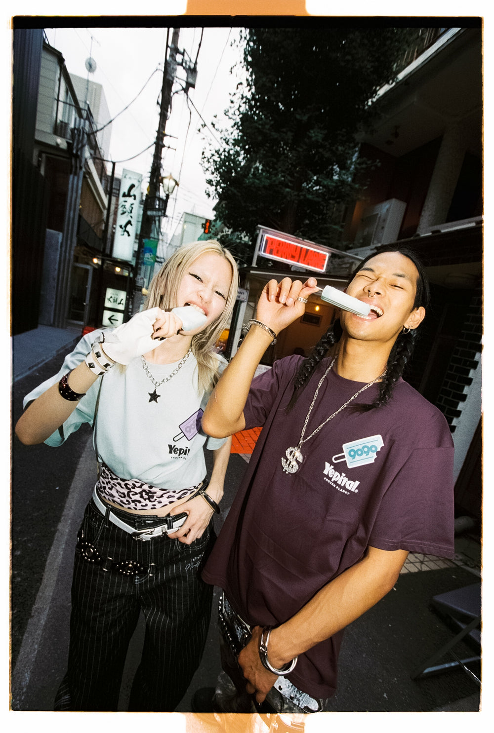 2026AW 9090 × YEPITAL Ice Tee 聯名 插畫 冰棒 短T 現貨 NN2367