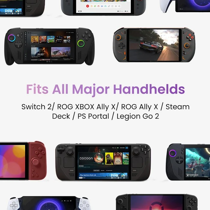 Fits All Major Handhelds