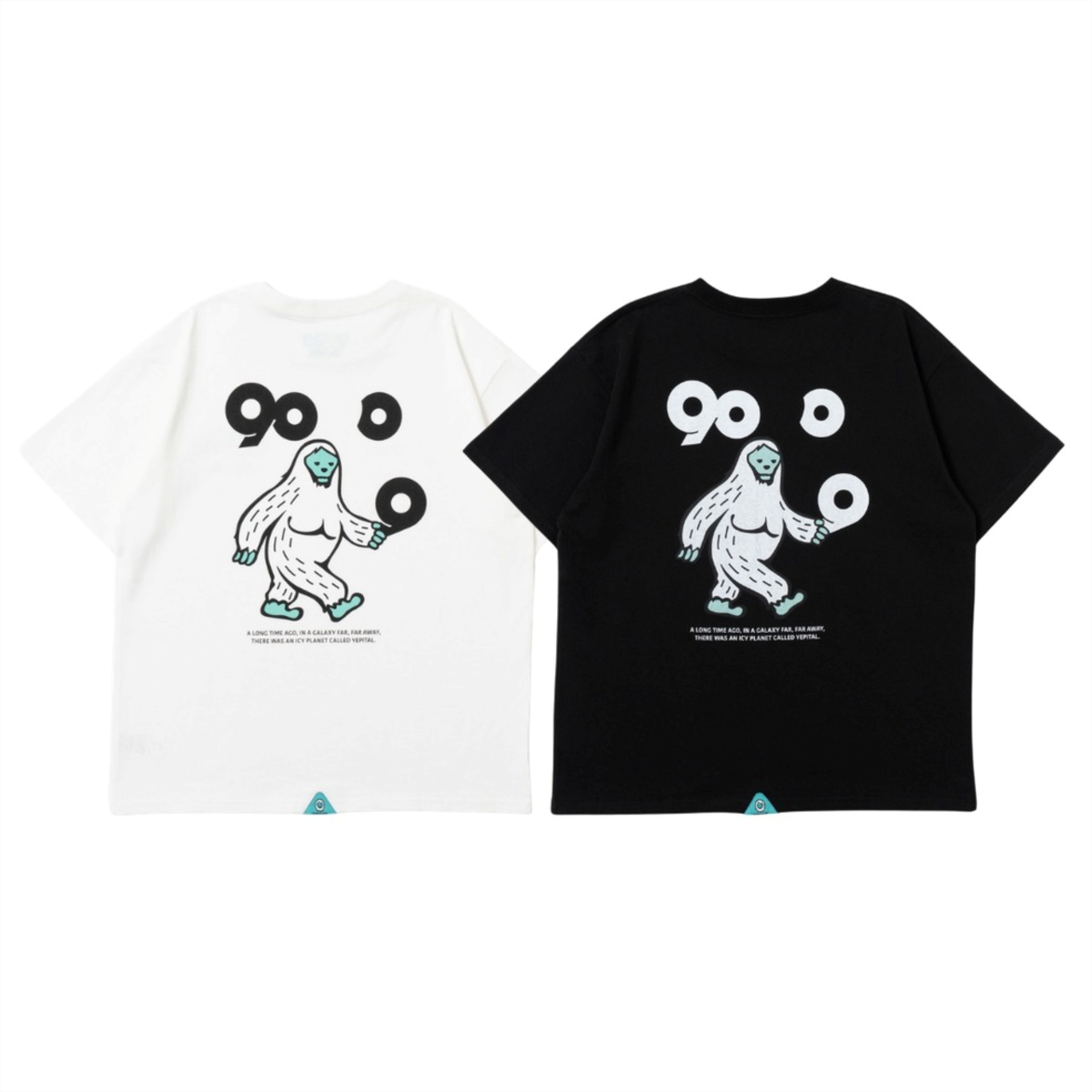 2026AW 9090 × YEPITAL Original Illustration Tee 聯名 背後 雪怪 短T 現貨 NN2366