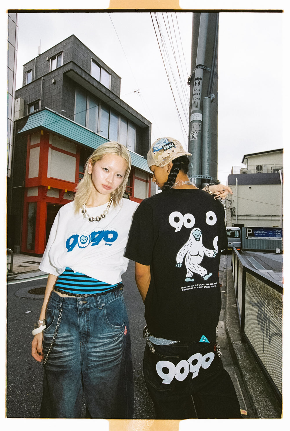 2026AW 9090 × YEPITAL Original Illustration Tee 聯名 背後 雪怪 短T 現貨 NN2366