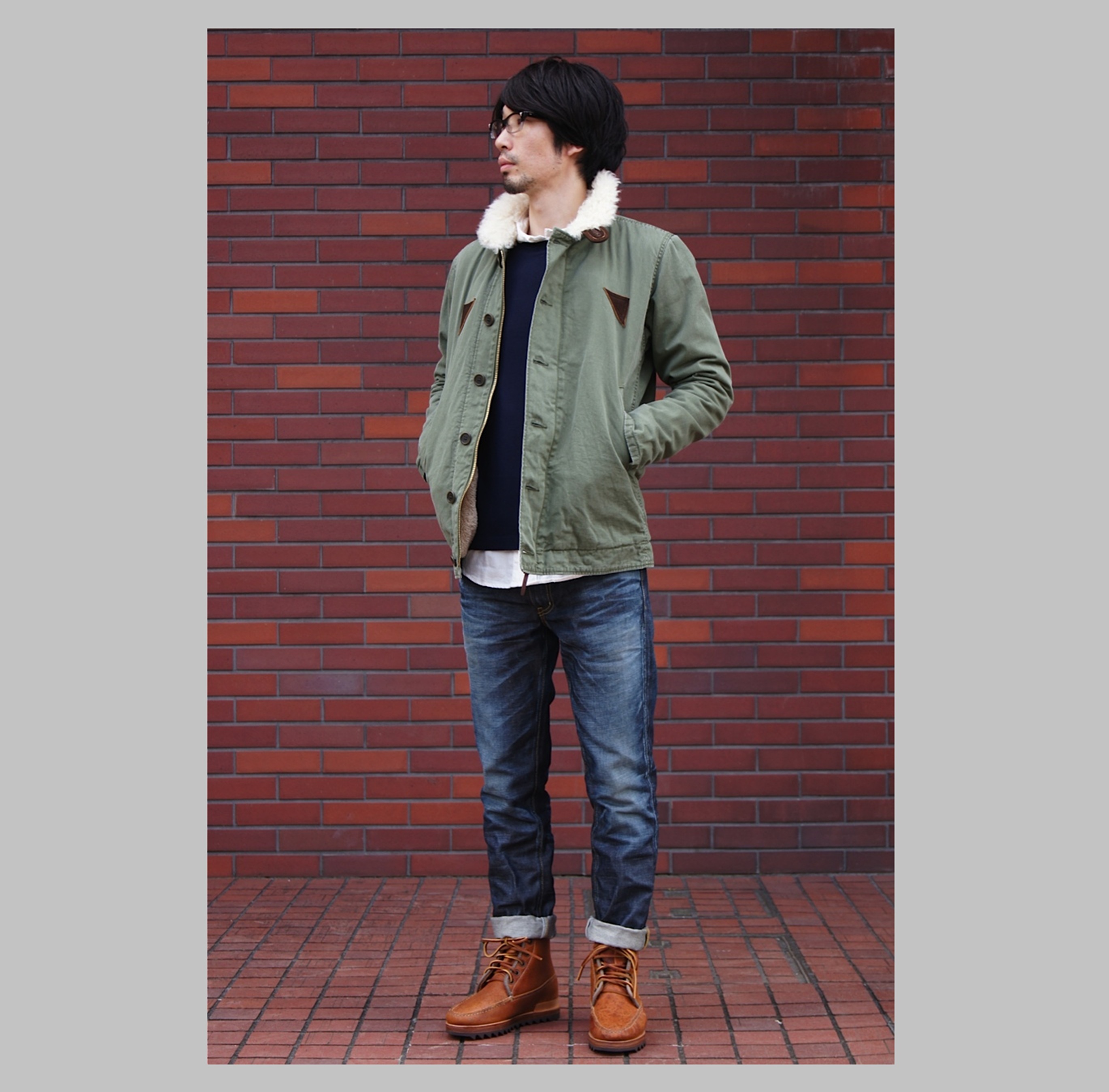 VISVIM DECKHAND JACKET (( CONDITION: A )) 中古美品 - OLIVE SIZE 1 PRE ORDER ITEM (預訂中)