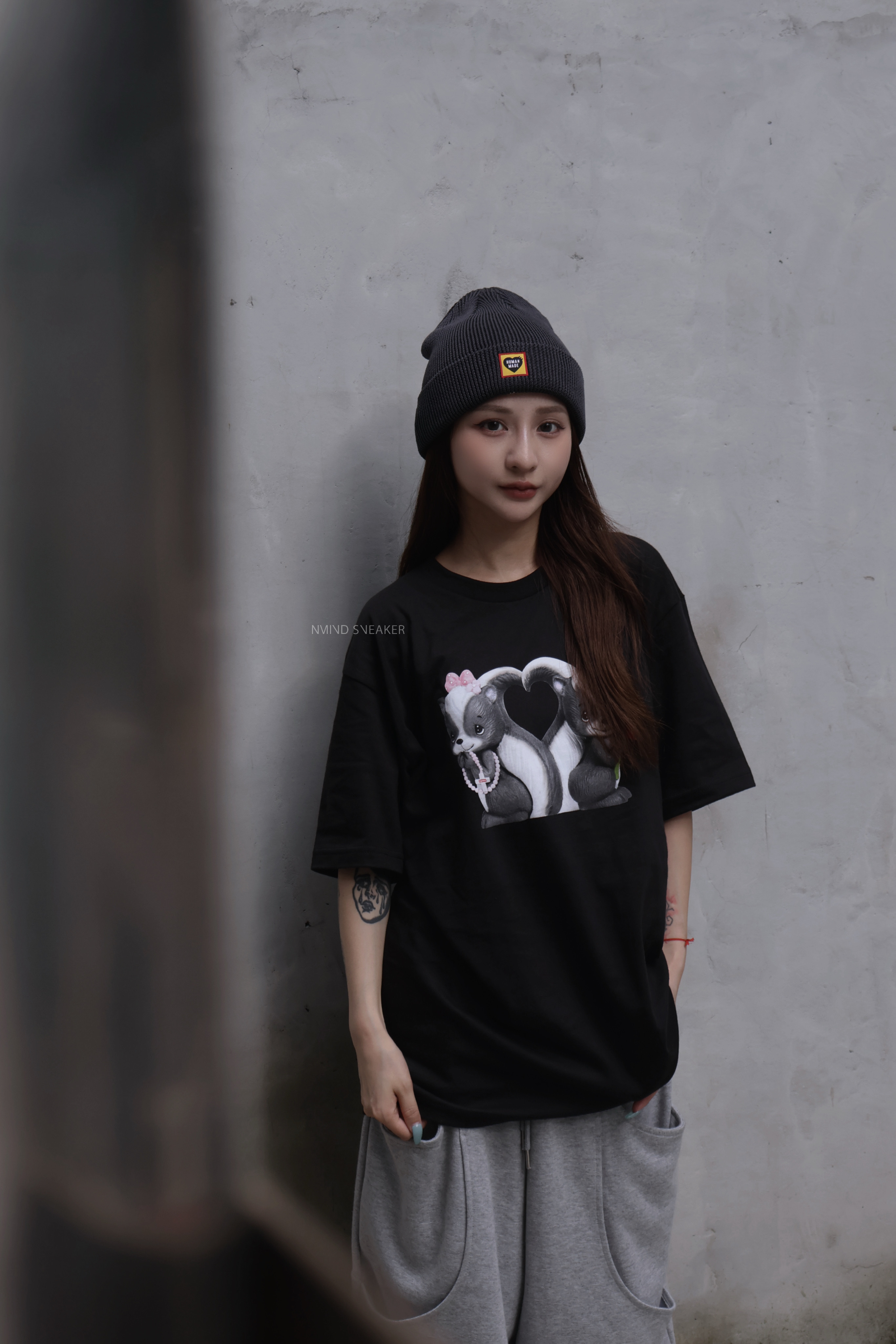 <快速出貨> HUMAN MADE CLASSIC BEANIE 毛帽 鐵灰