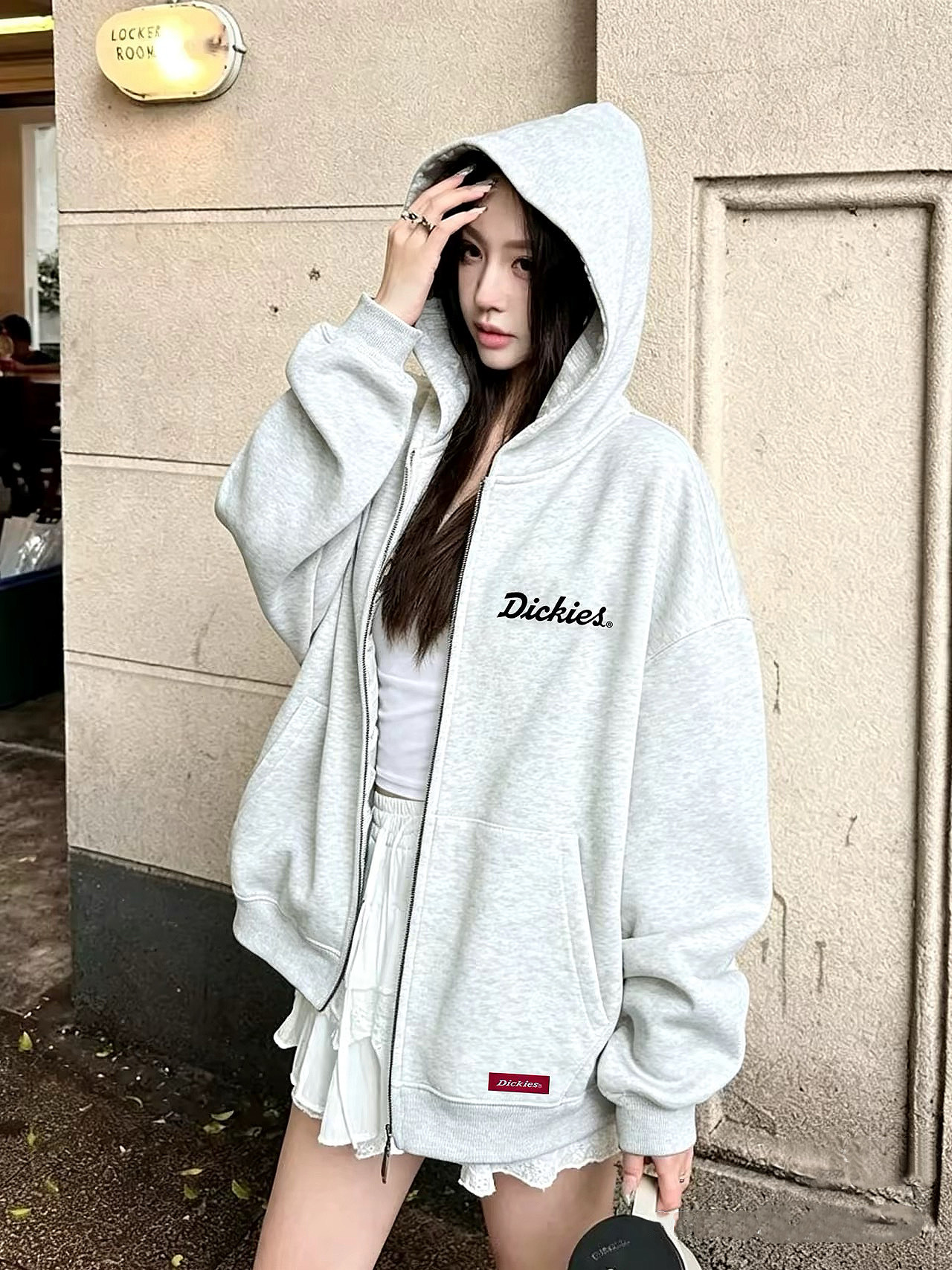 【8/28 - 8/30 週末優惠】Dickies 美式風格 草寫Logo 連帽外套 多色可選