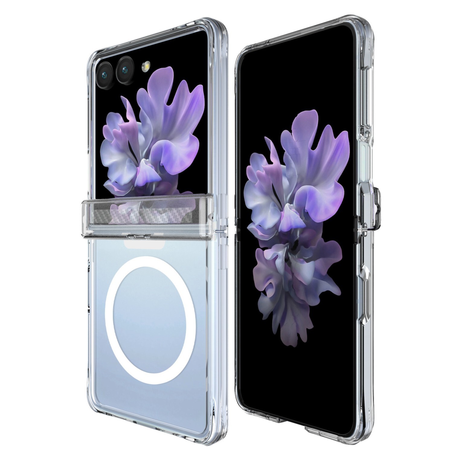 XPRO - Mag Clear Shield - Samsung Z Flip 8 Case 高度防撞透明磁吸手機硬殼