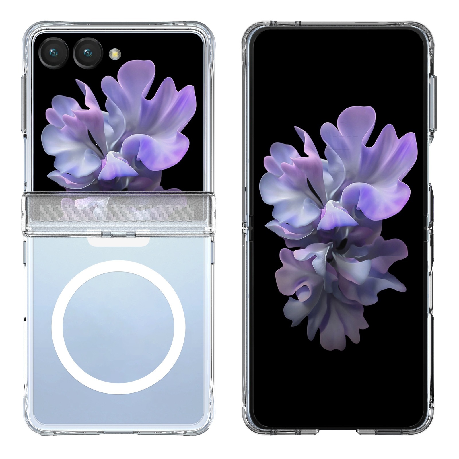 XPRO - Mag Clear Shield - Samsung Z Flip 8 Case 高度防撞透明磁吸手機硬殼