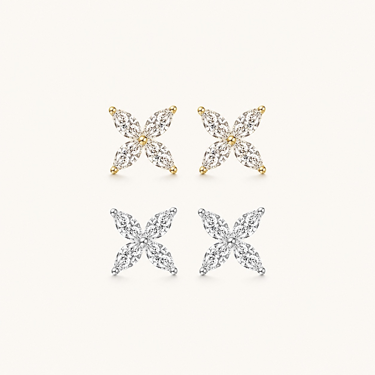 Layna Moissanite Earring