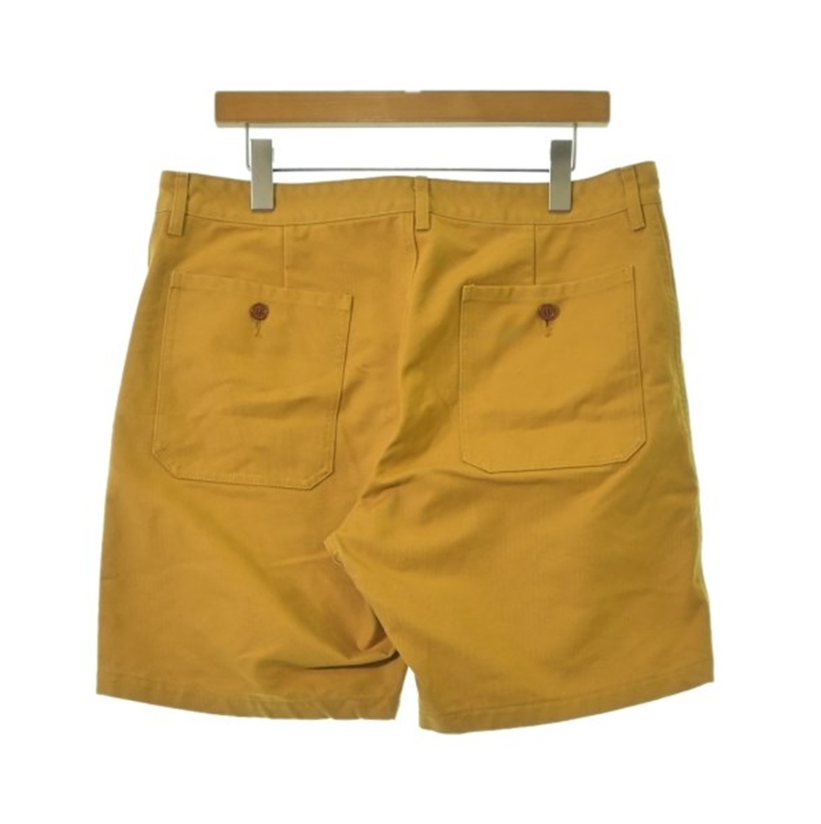 VISVIM PASTORAL SHORTS CANVAS (( CONDITION: A )) 中古美品 - MUSTARD SIZE 3 PRE ORDER ITEM (預訂中)