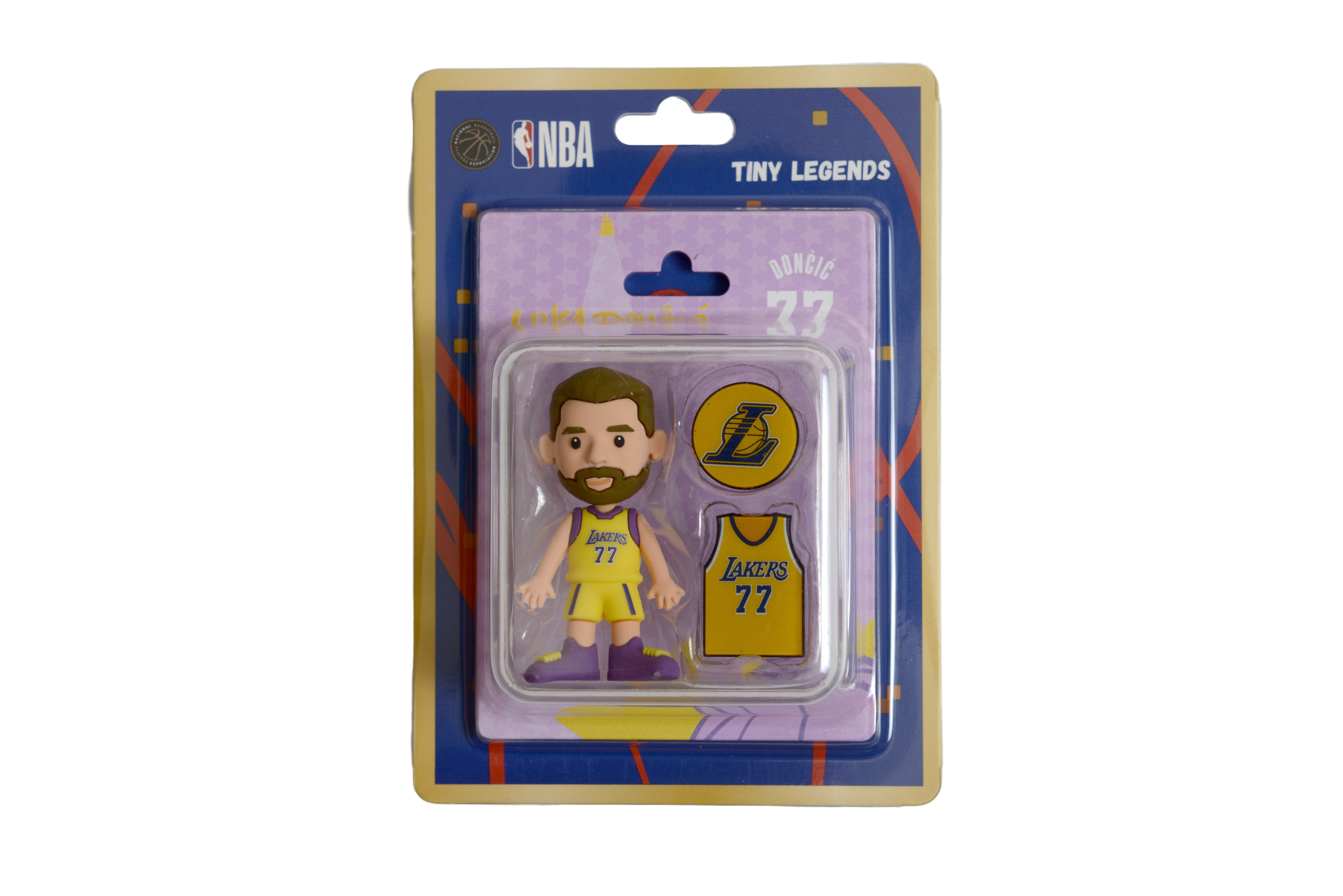 洛杉磯湖人隊 Luka Doncic 立體球星公仔吊卡磁鐵