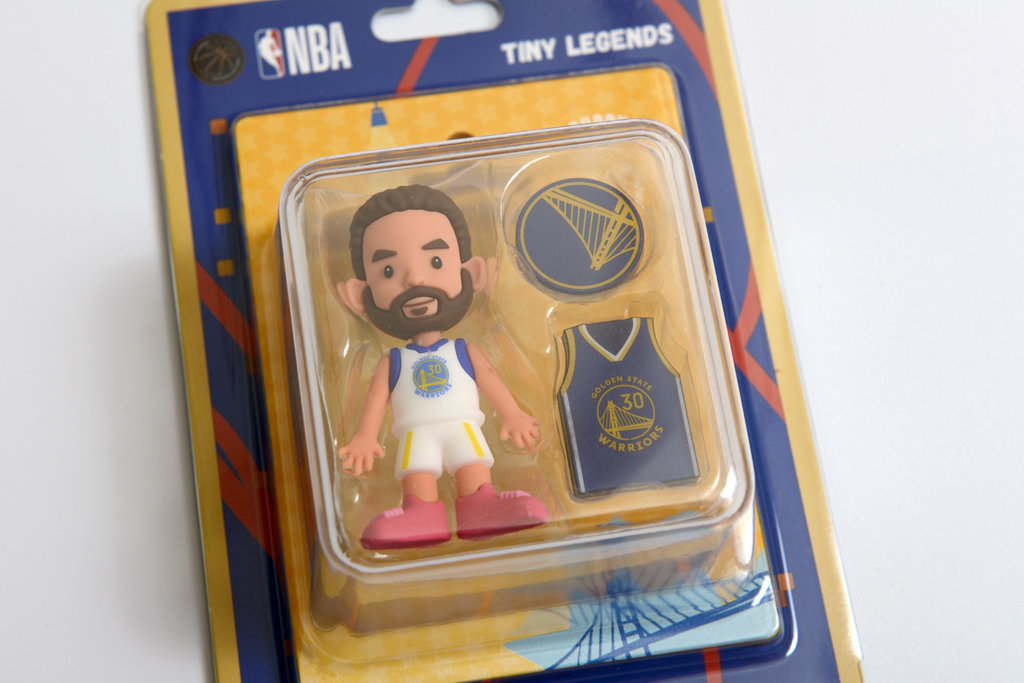 金州勇士隊 Stephen Curry 立體球星公仔吊卡磁鐵
