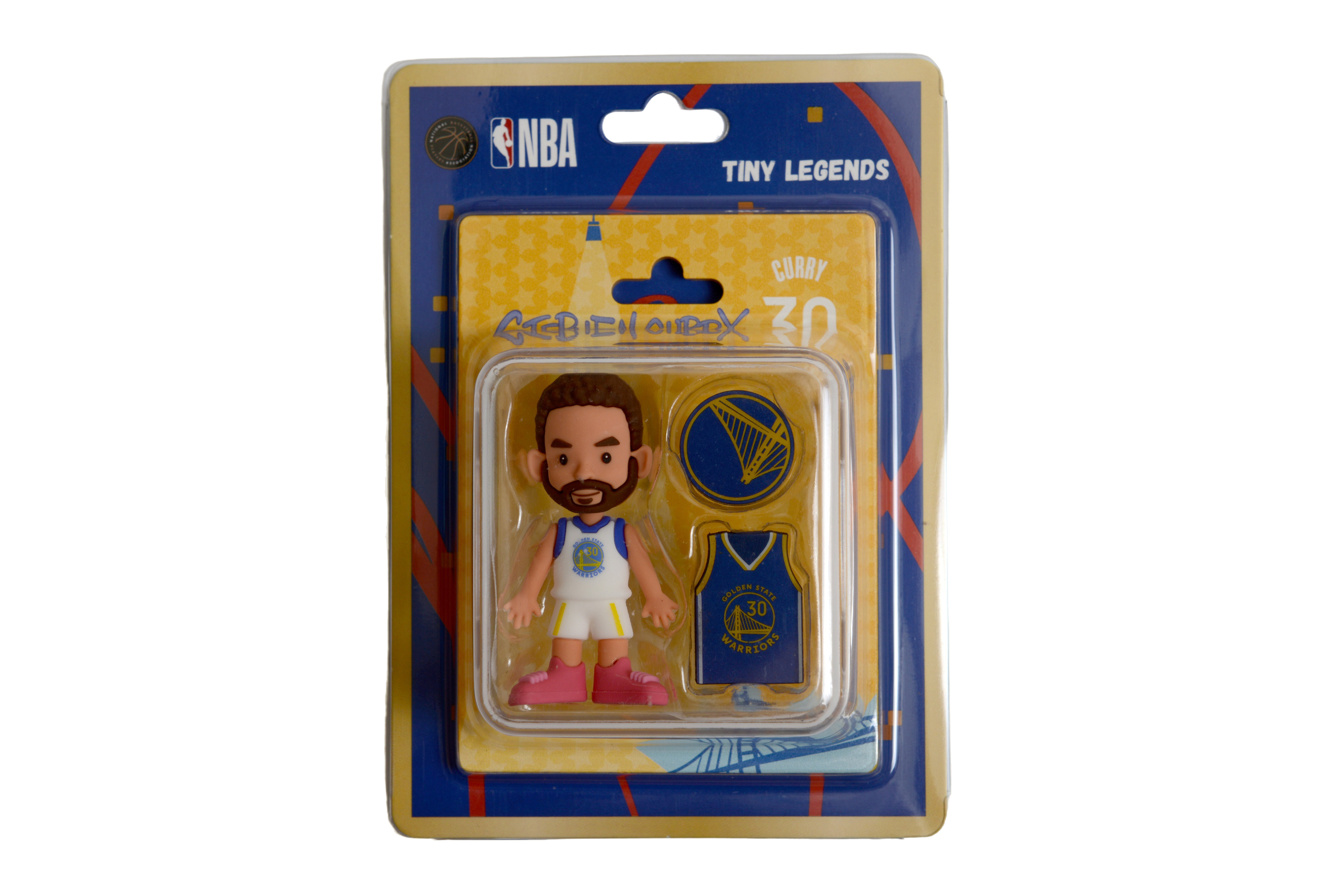金州勇士隊 Stephen Curry 立體球星公仔吊卡磁鐵