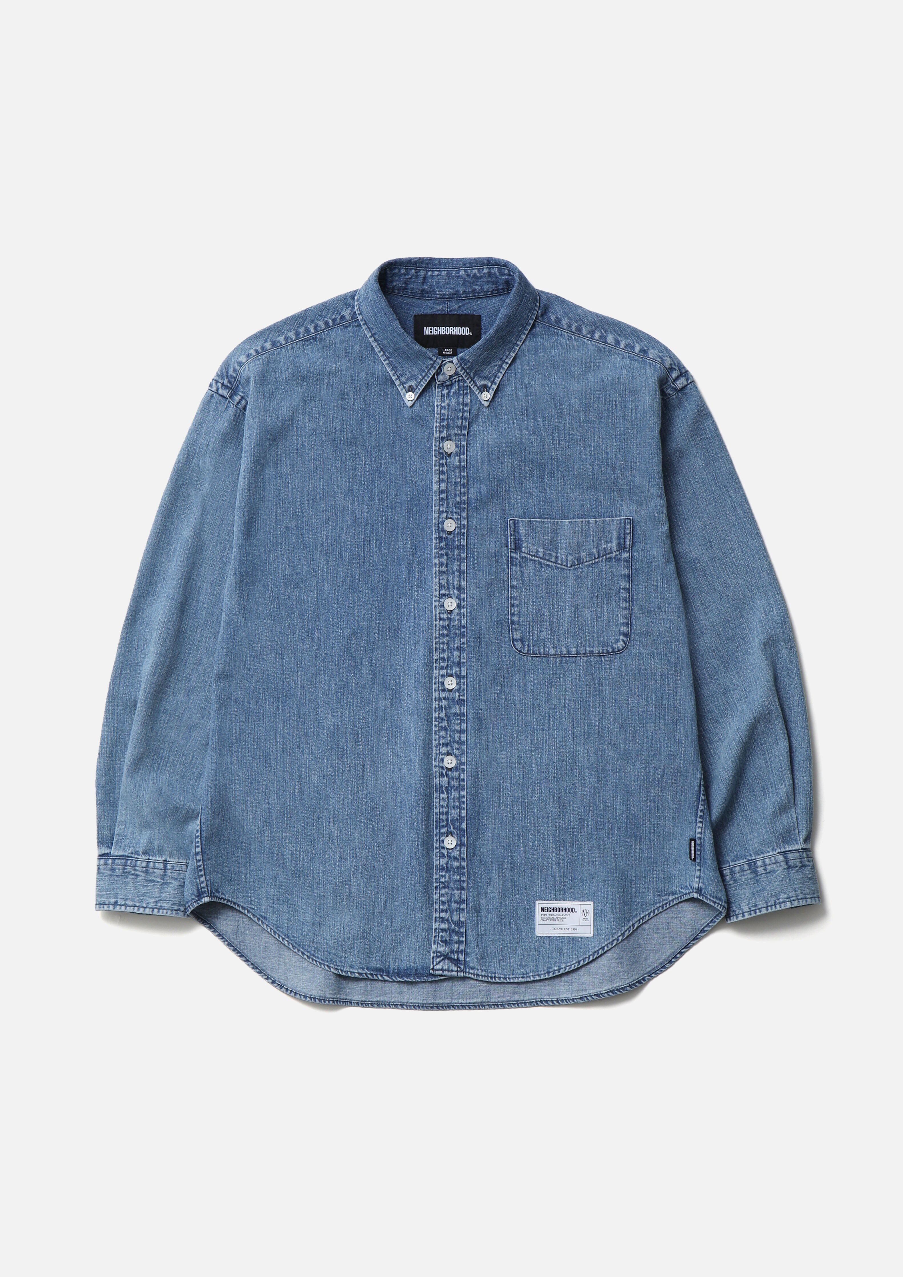 『代購商品』2026AW NEIGHBORHOOD NBHD DENIM BD SHIRT LS 襯衫 262SPNH-SHM04