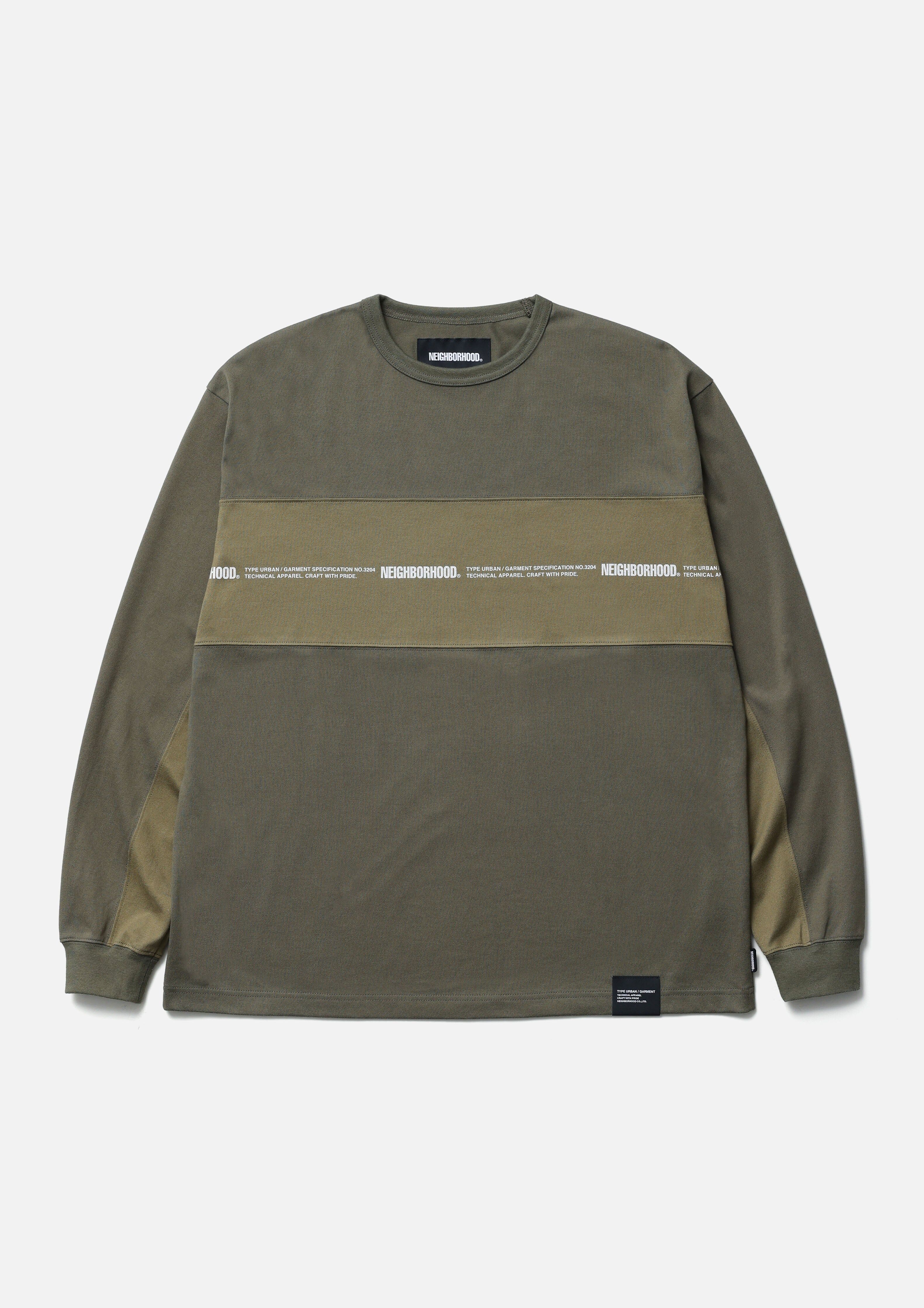 『代購商品』2026AW NEIGHBORHOOD NBHD TWO-TONE CREWNECK LS 長T 262UWNH-CSM10