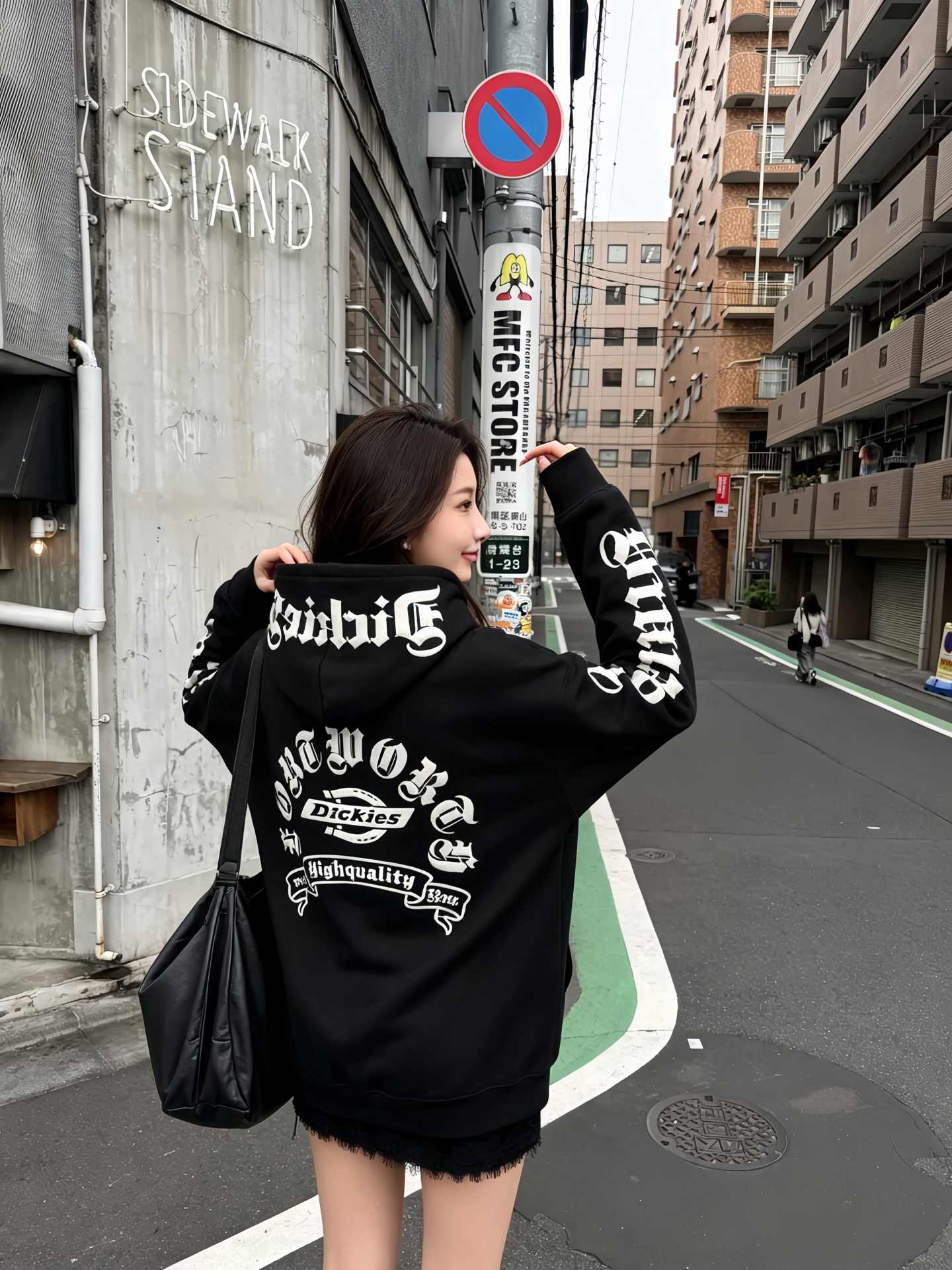 <搶先預購價-限量預購>Dickies 美式 復古 街頭 歌德字 風格 元素 克羅 寬鬆 個性 OVERSIZED 連帽外套 3色