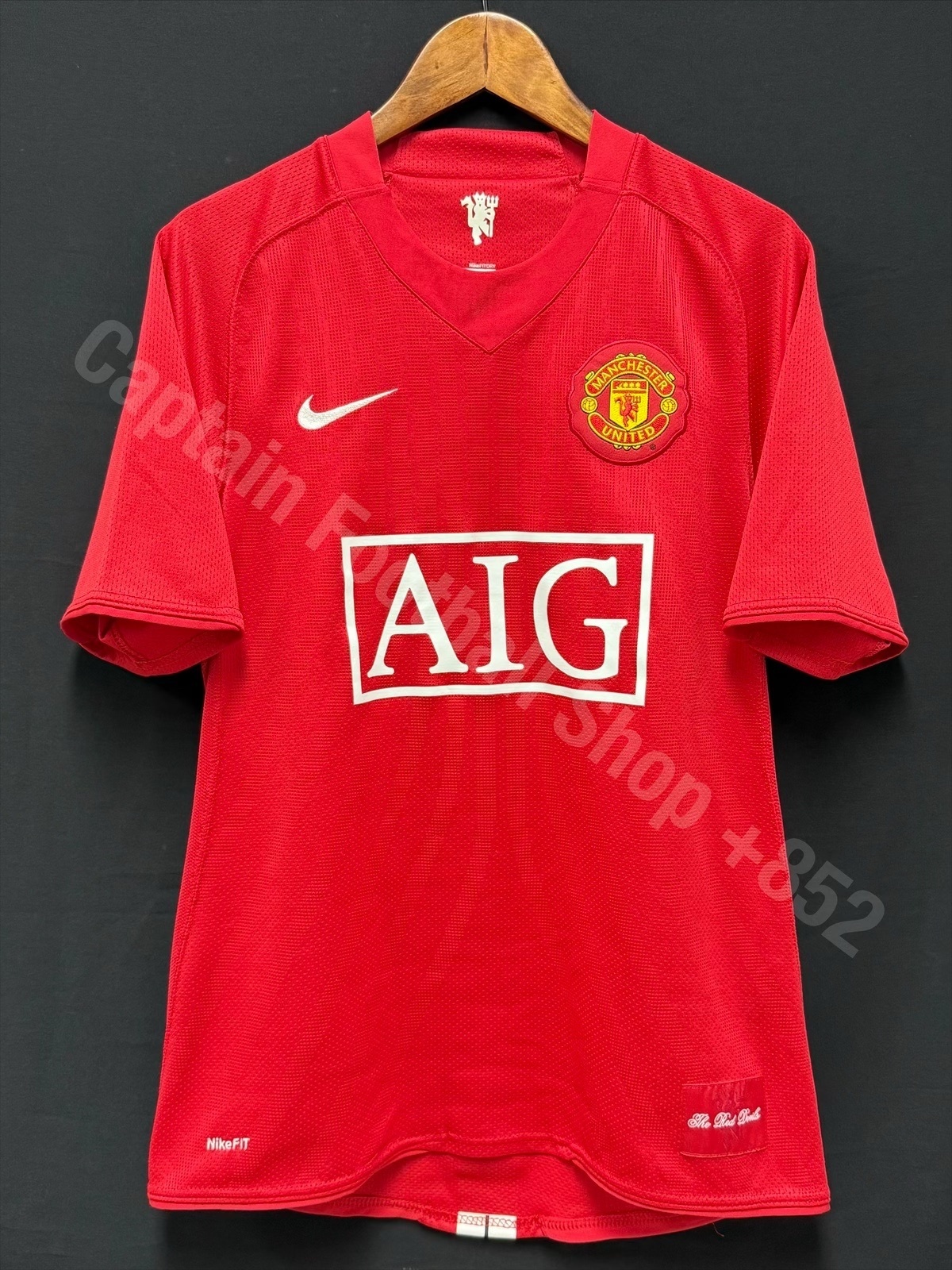 Manchester United 2007-2009 Nike Home Shirt