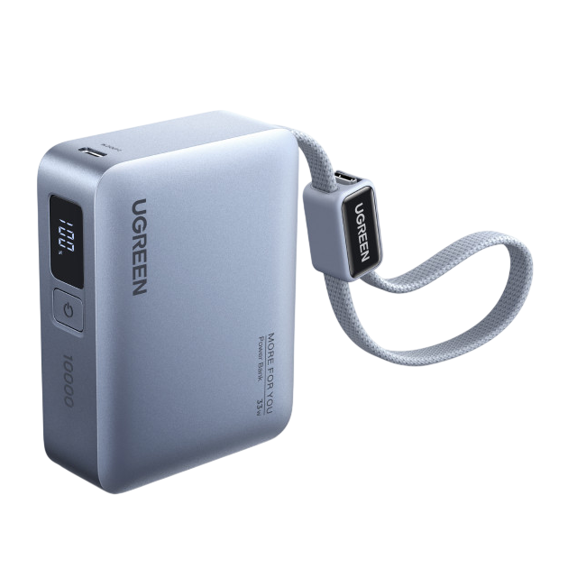 Ugreen 綠聯 33W 數顯 10000mAh 行動電源 CCC認證 (UG-PB584-75173B)