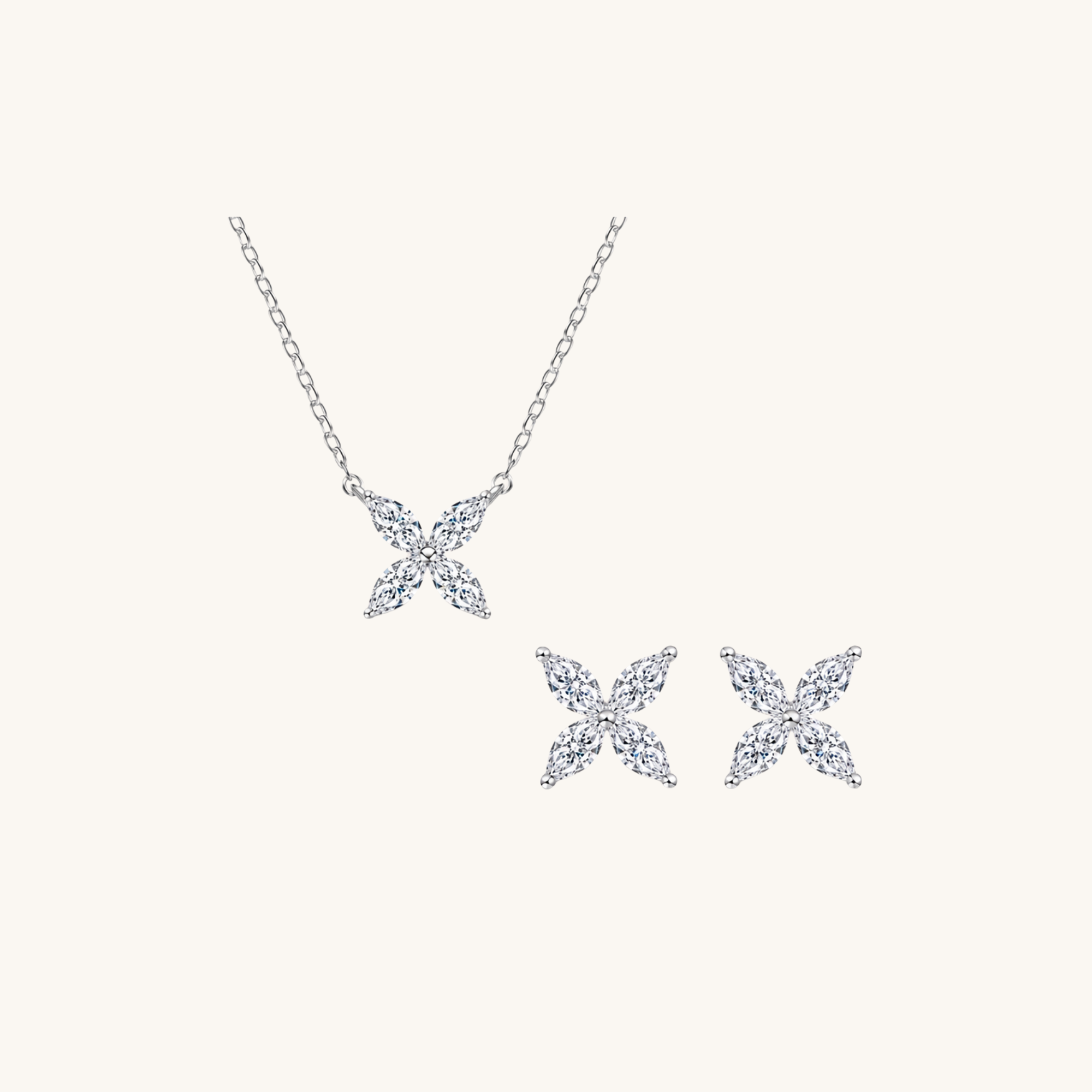 Clara Moissanite Set