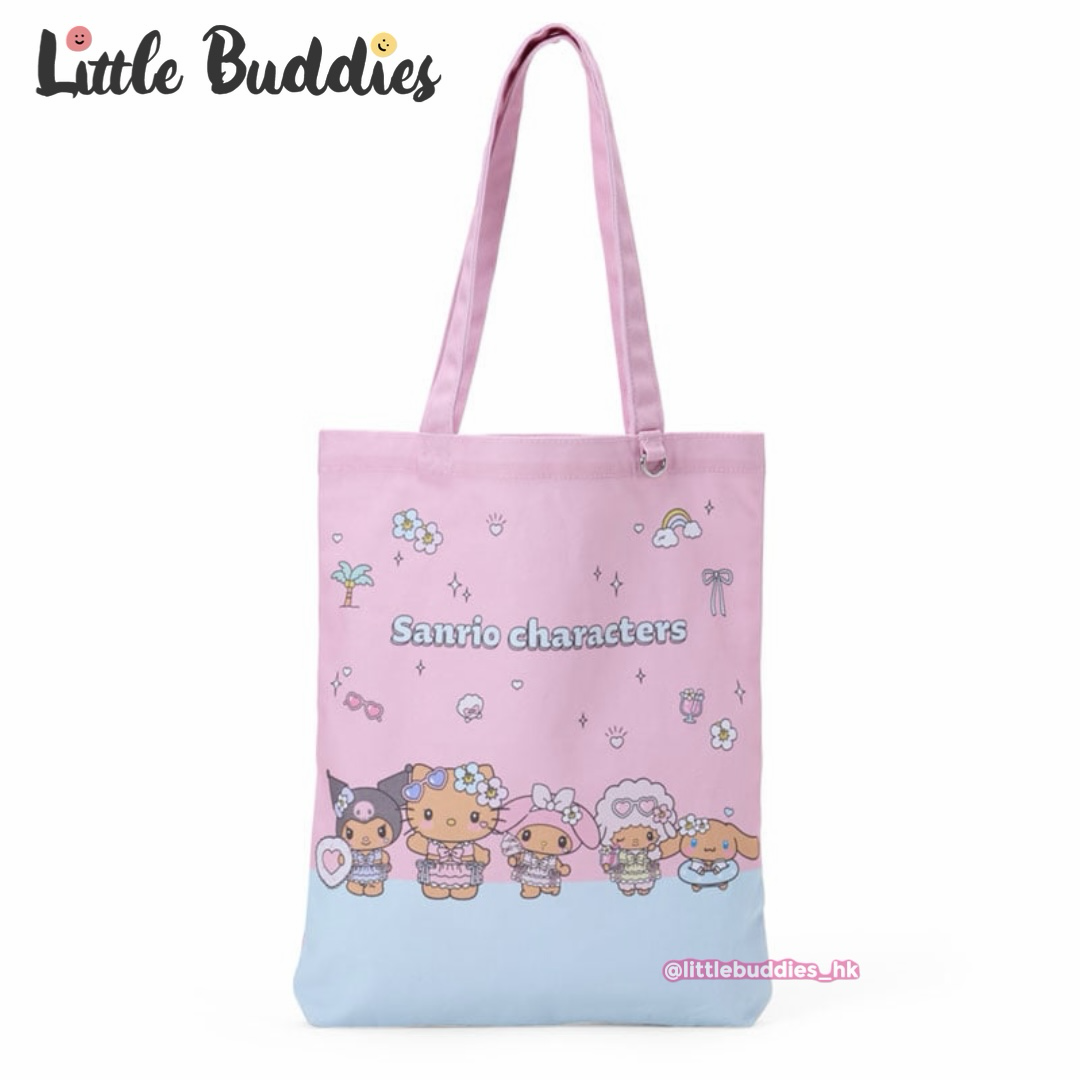 日本 Sanrio 陽光夏日系列 手提袋 sparkling summer pool party