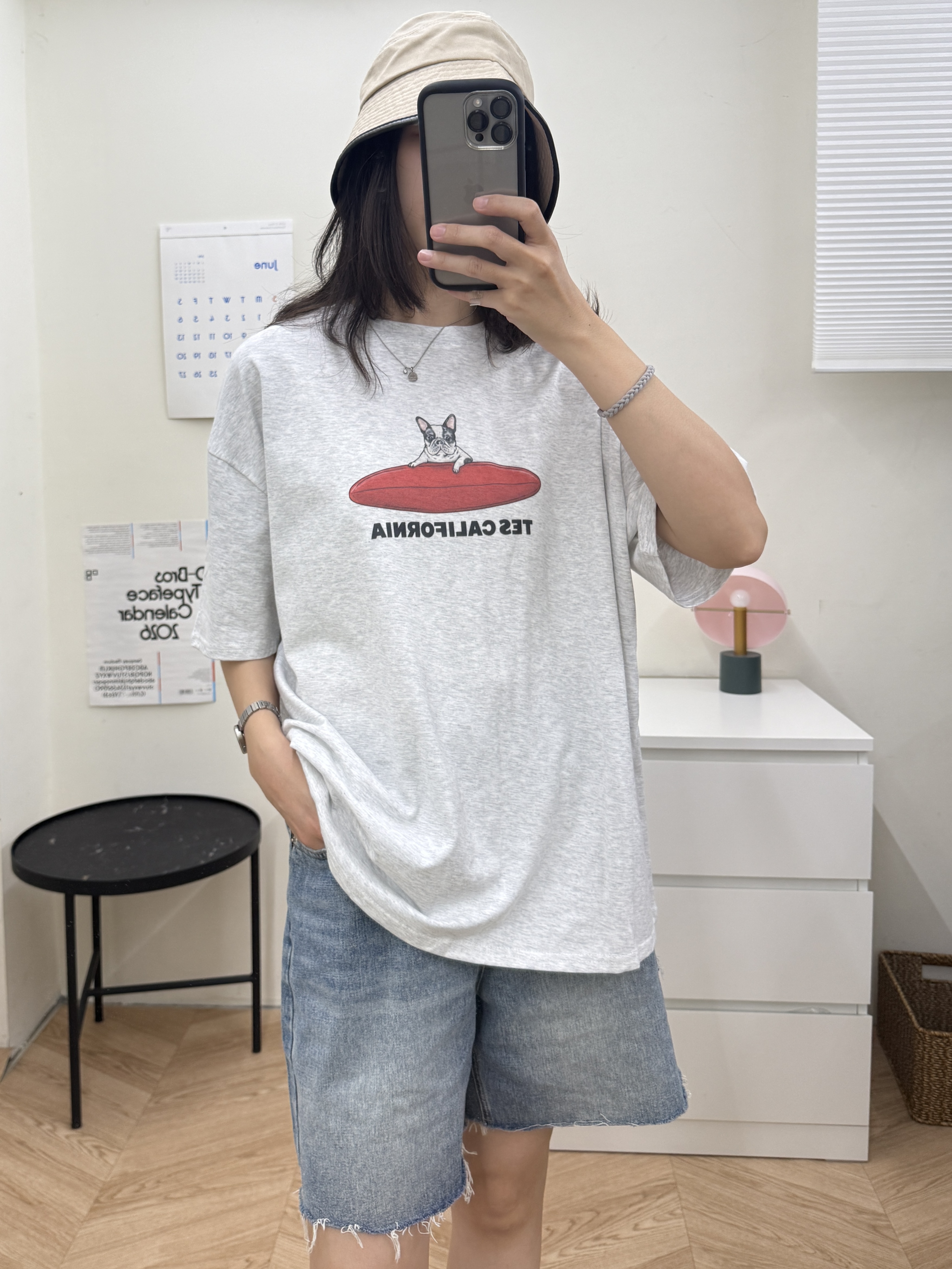 可愛小背影法鬥狗狗T*2色