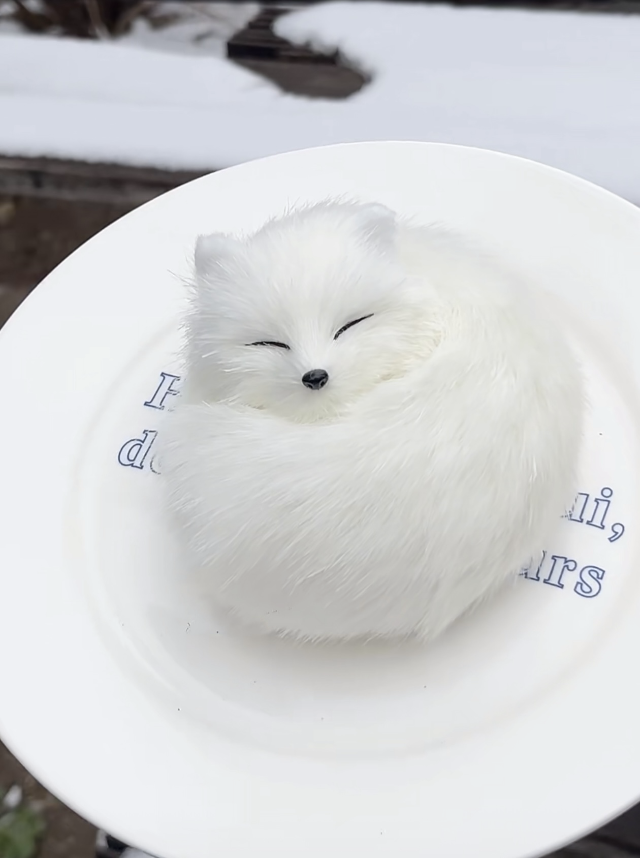 現貨！KUDOLL小白狐吊飾