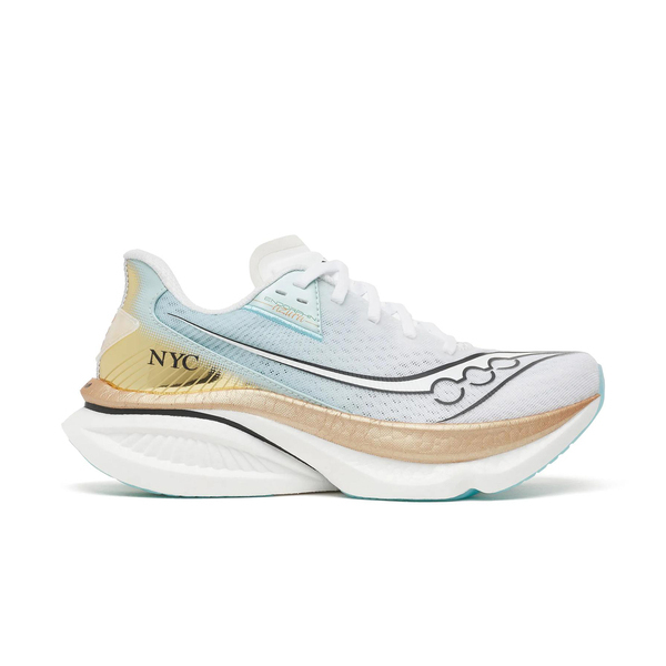 Saucony 索康尼 Endorphin Azura SA101348-1038 女 慢跑鞋 緩震 紐約馬 白 金