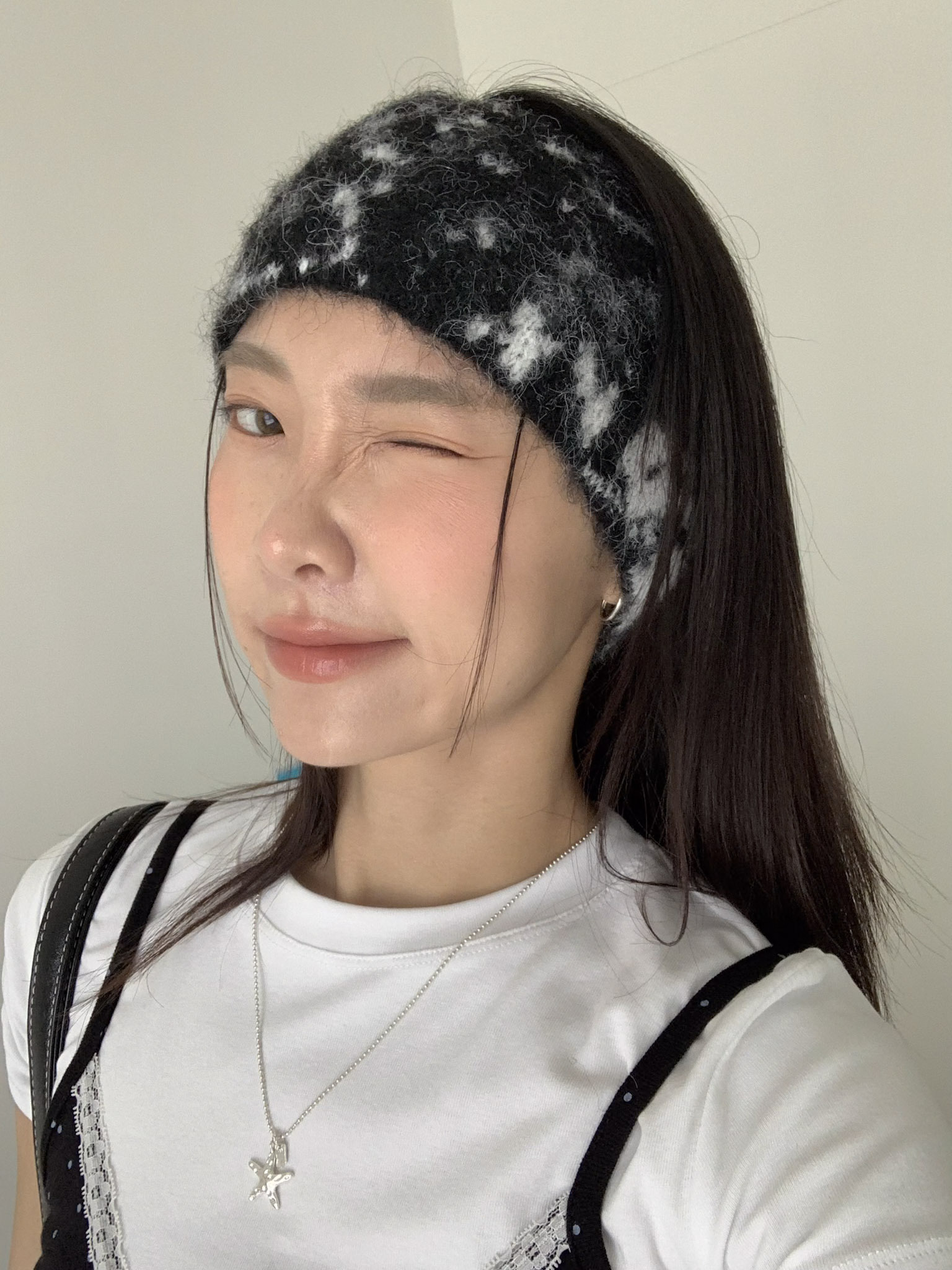 ISA_初秋的時髦 復古馬海毛混織寬髮帶_68030