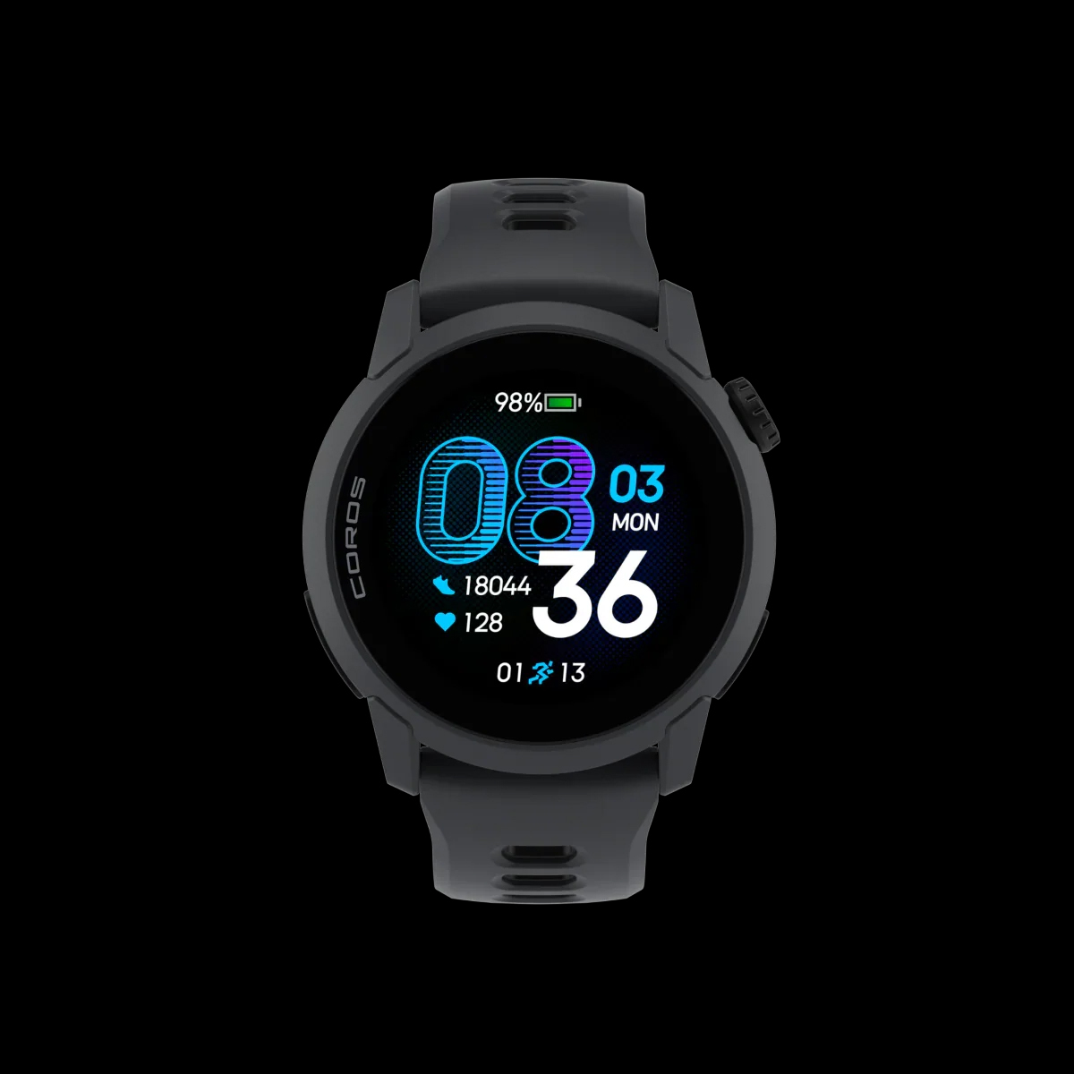 Coros Pace 4 Black Silicon