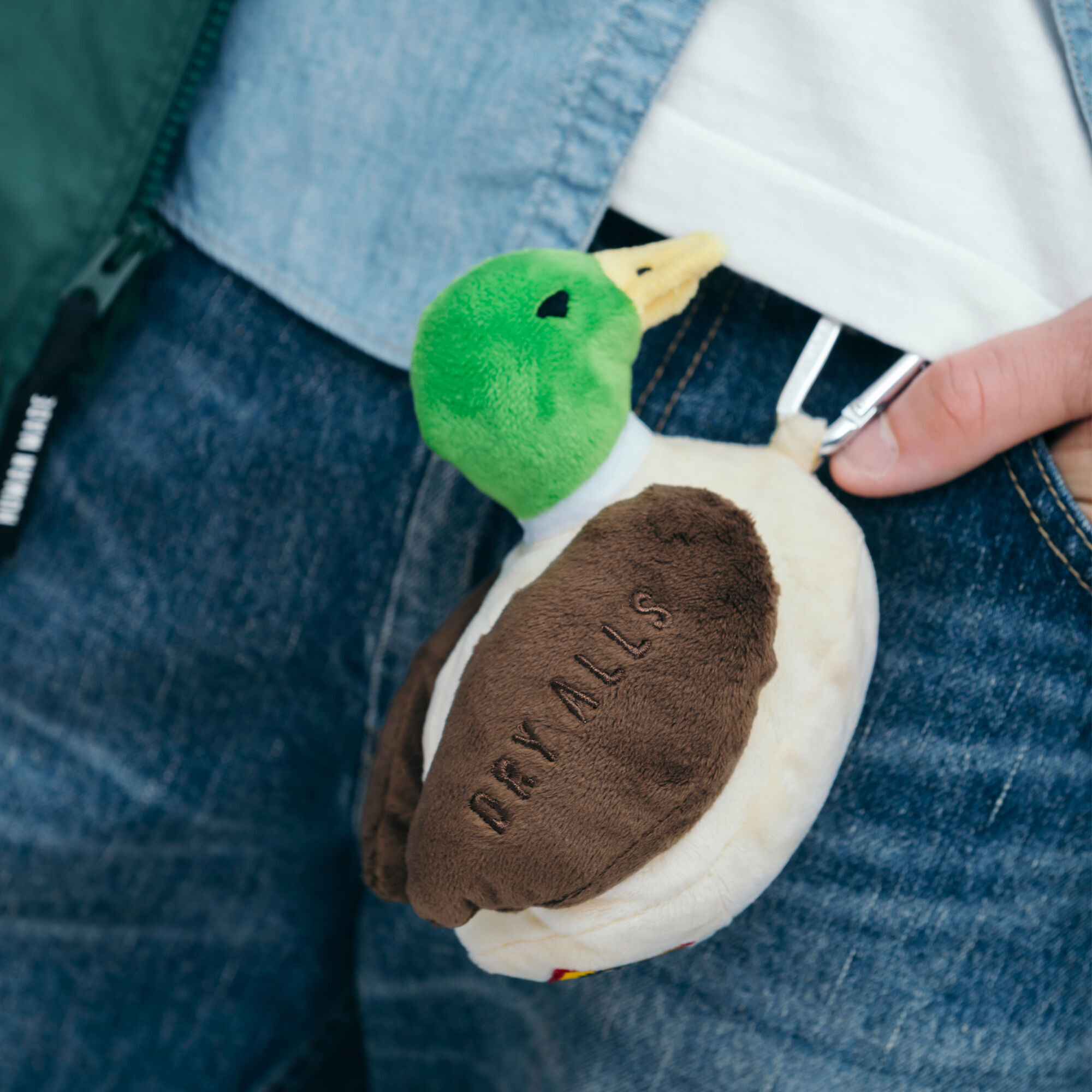 預購┃HUMAN MADE DUCK PLUSH POUCH 鴨子 吊飾 造型小包