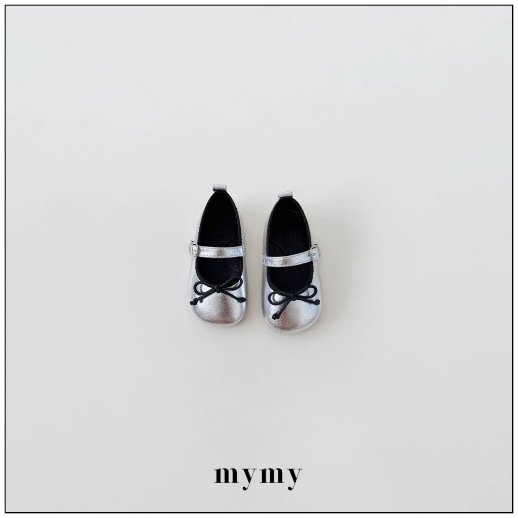 正韓秋Mysocks  Silver蝴蝶結公主鞋