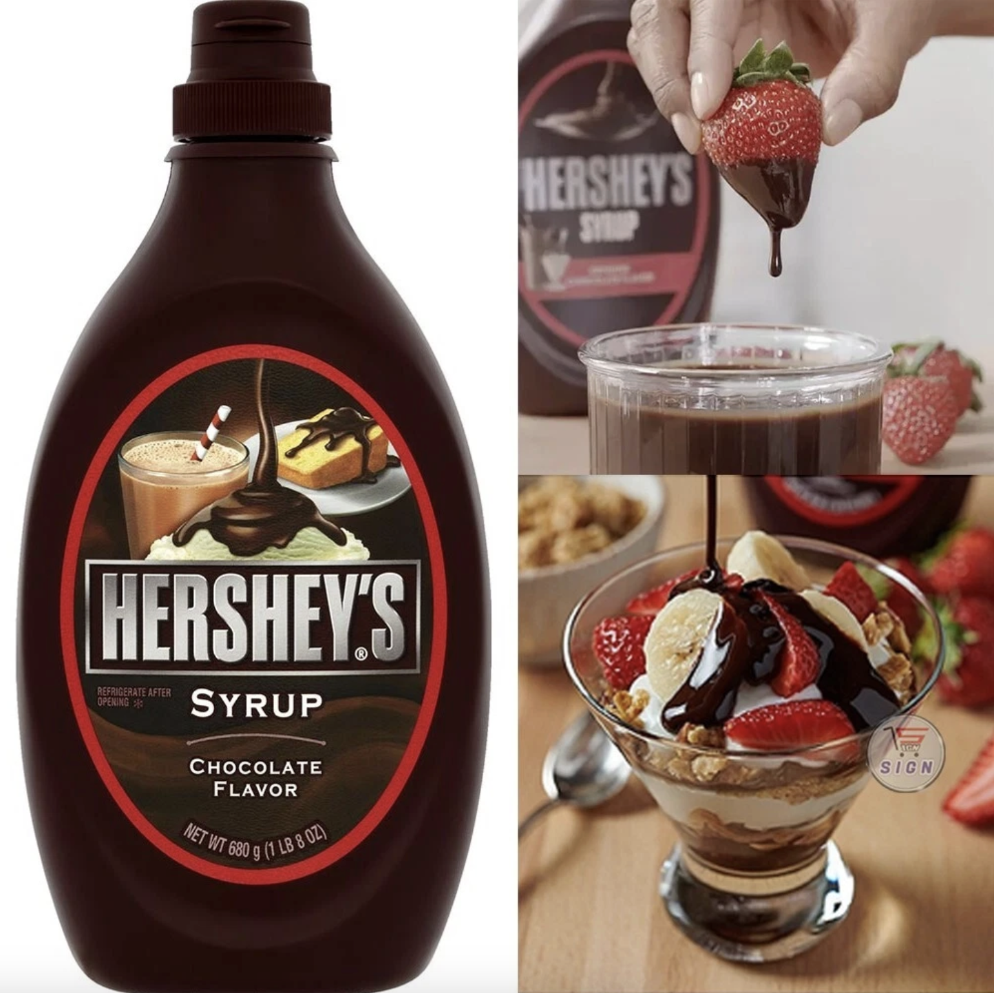 HERSHEY'S Chocolate Syrup 680g