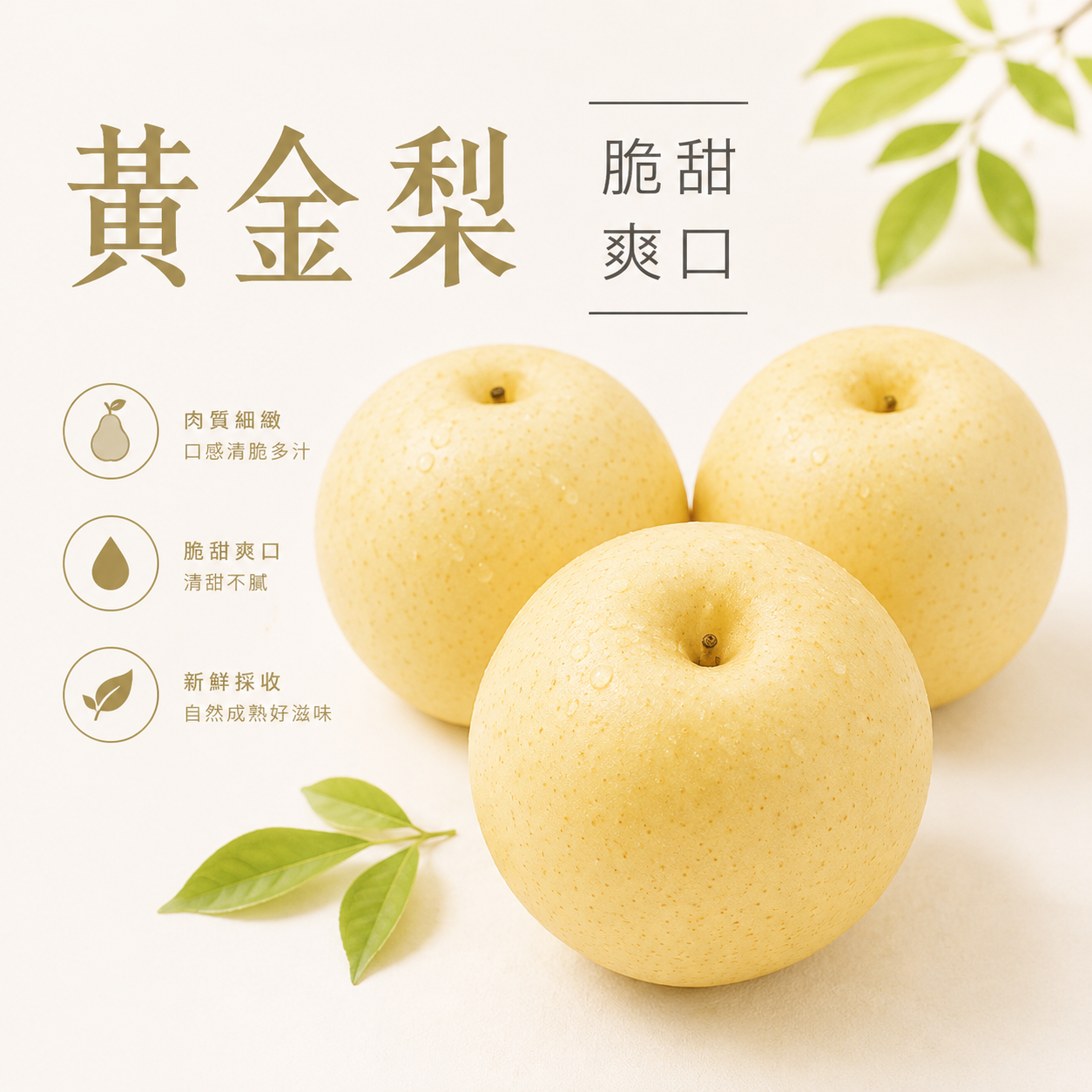黃金梨(2個)