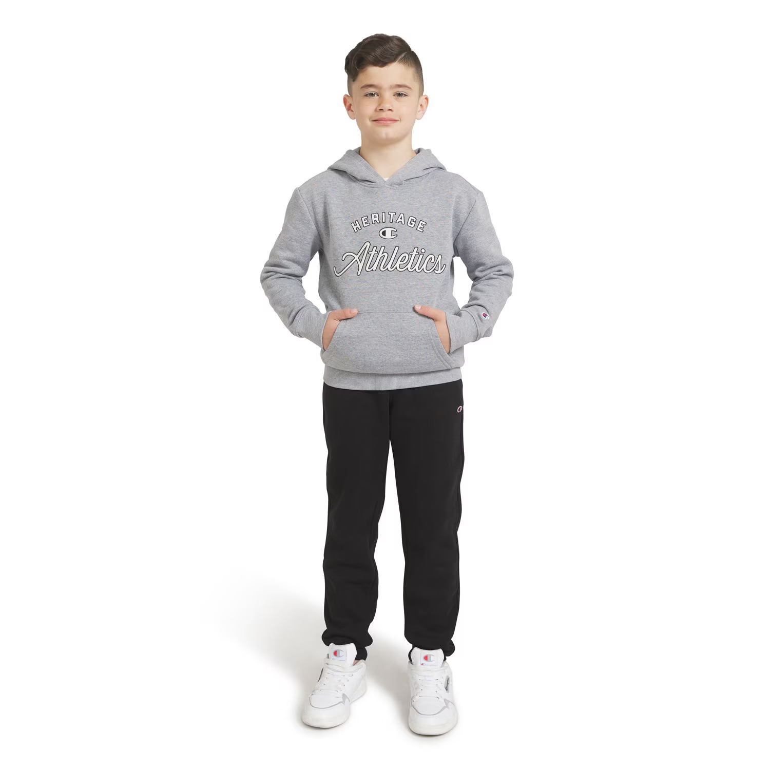 【預購】Champion H082707 童款連帽衛衣