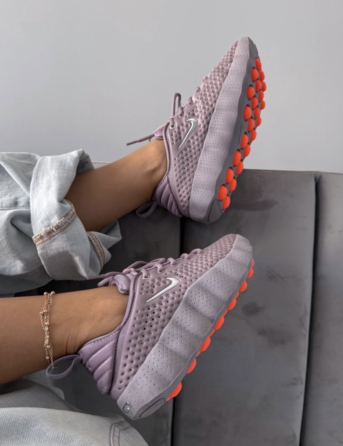 女鞋 NIKE W MIND 002 'Light Violet Ore' 紫羅蘭 緩震 透氣 訓練 恢復鞋 休閒鞋【HQ4310-200】