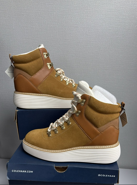 LYS02389 Cole Haan 防水登山靴 啡色