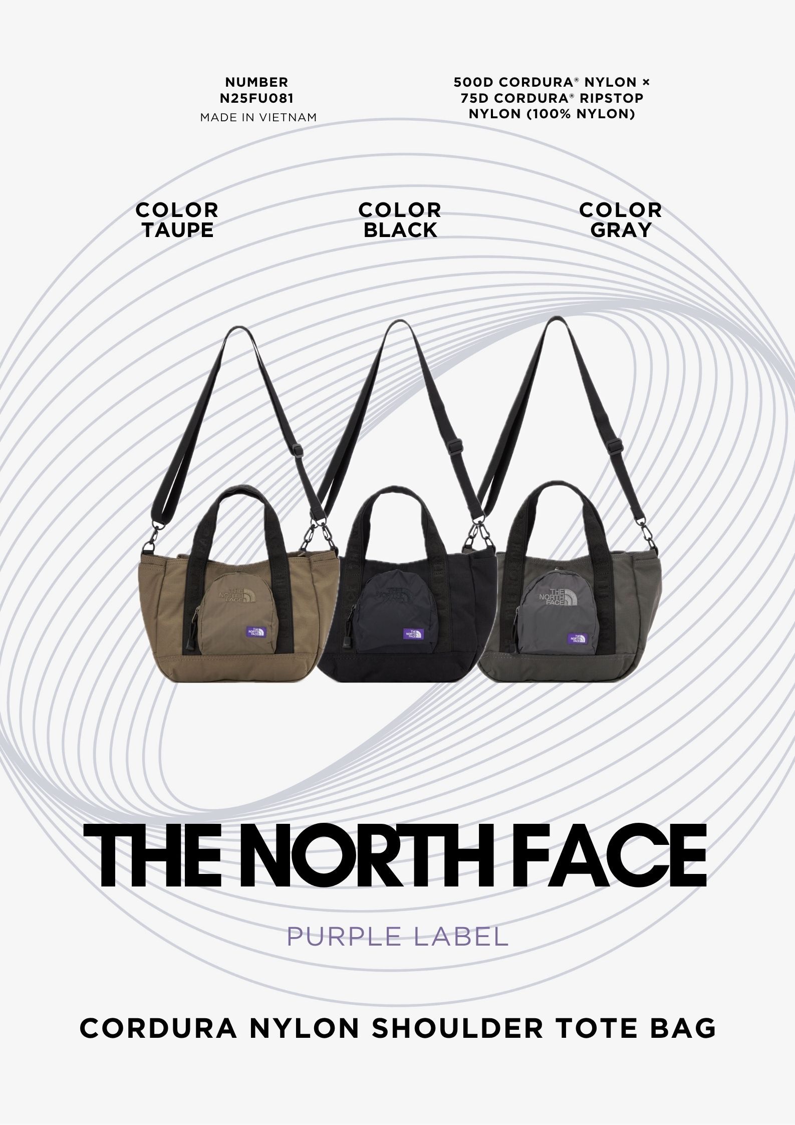 THENORTHFACE CORDURANylonShoulderToteBag