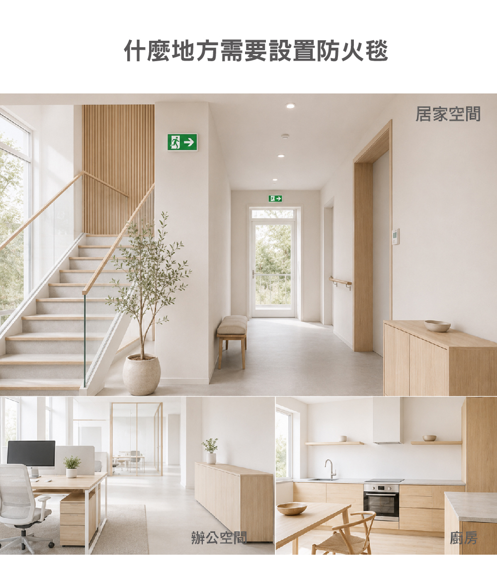 什麼地方需要設置防火毯