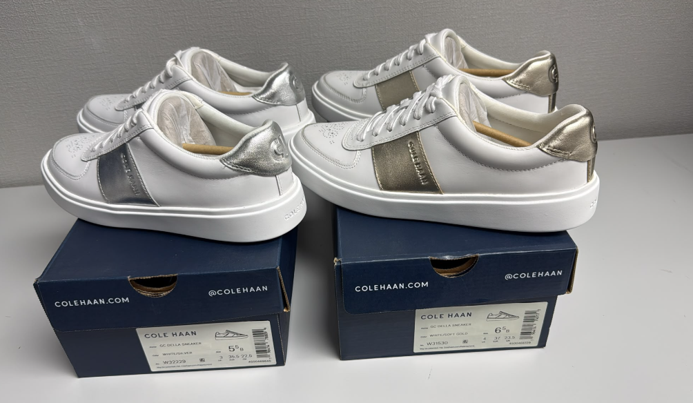 LYS02390 Cole Haan 白拼色皮革休閒運動鞋