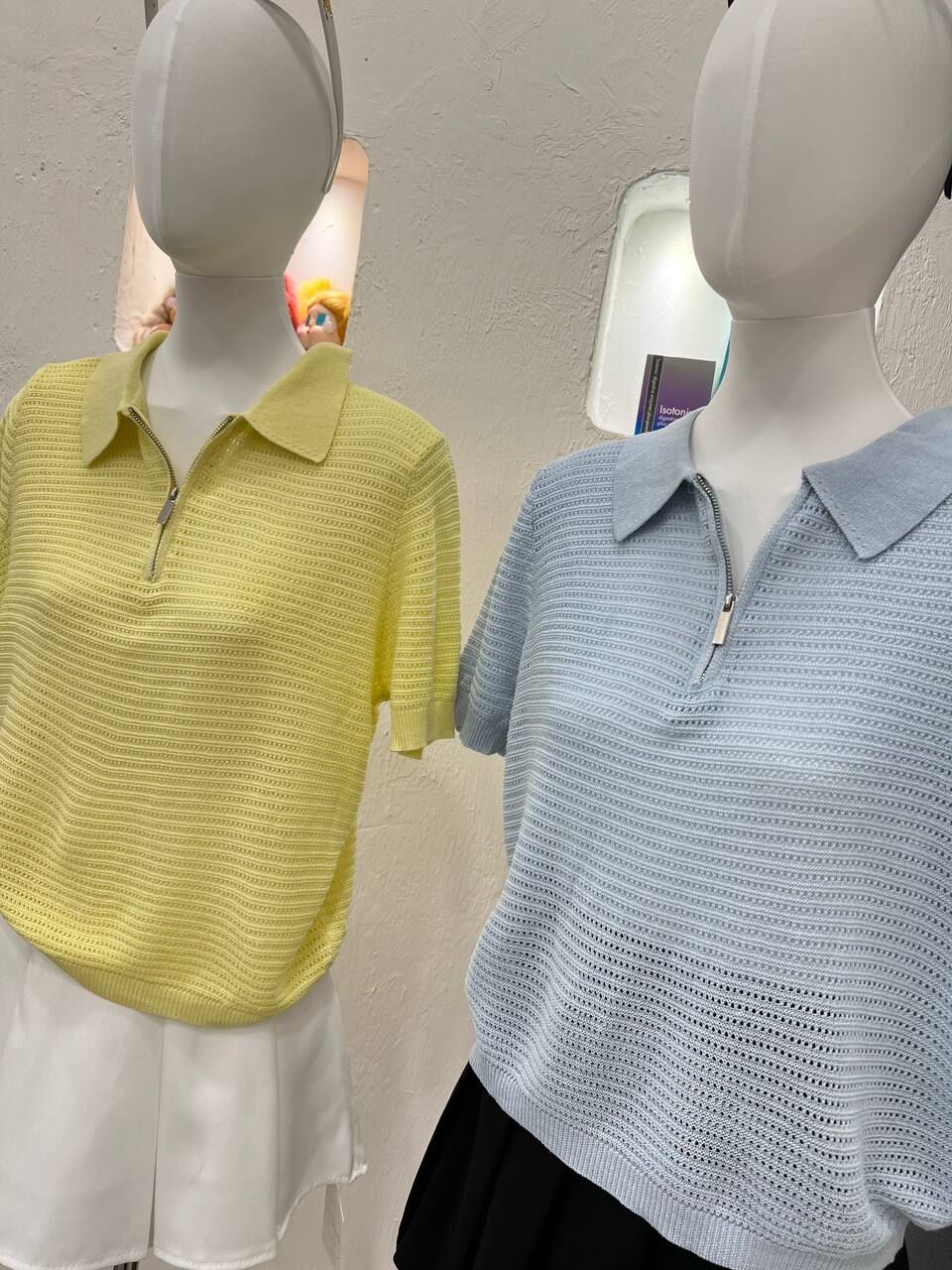 Zip Collar Knit