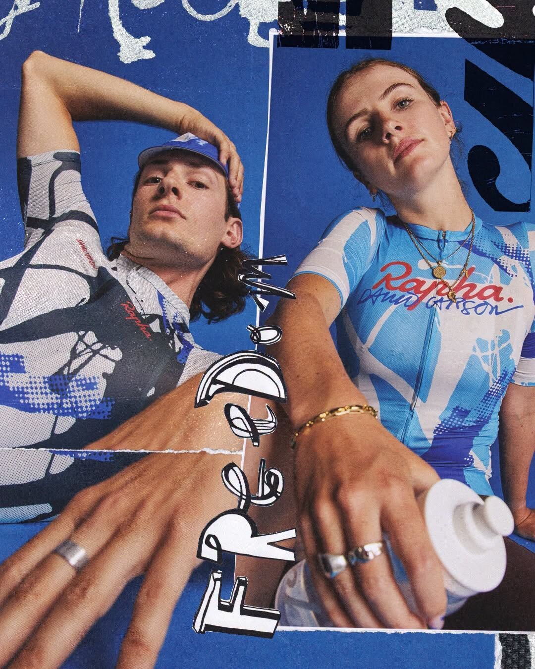【Rapha】+David Carson聯名 車衣 PRO TEAM ROULEUR JERSEY 男款