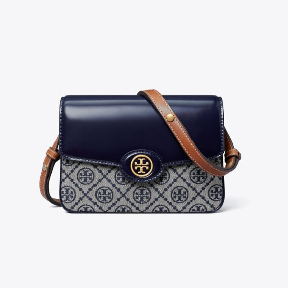 Tory Burch Robinson Spazzolato 復古皮質Shoulder Bag #I2309