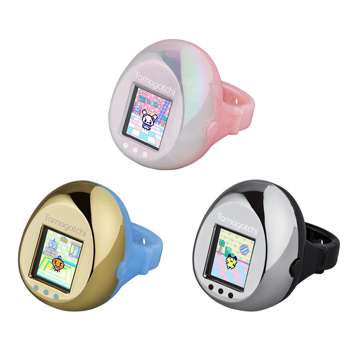 預訂 2027年2-4月 他媽哥池戒指 Tamagotchi ring