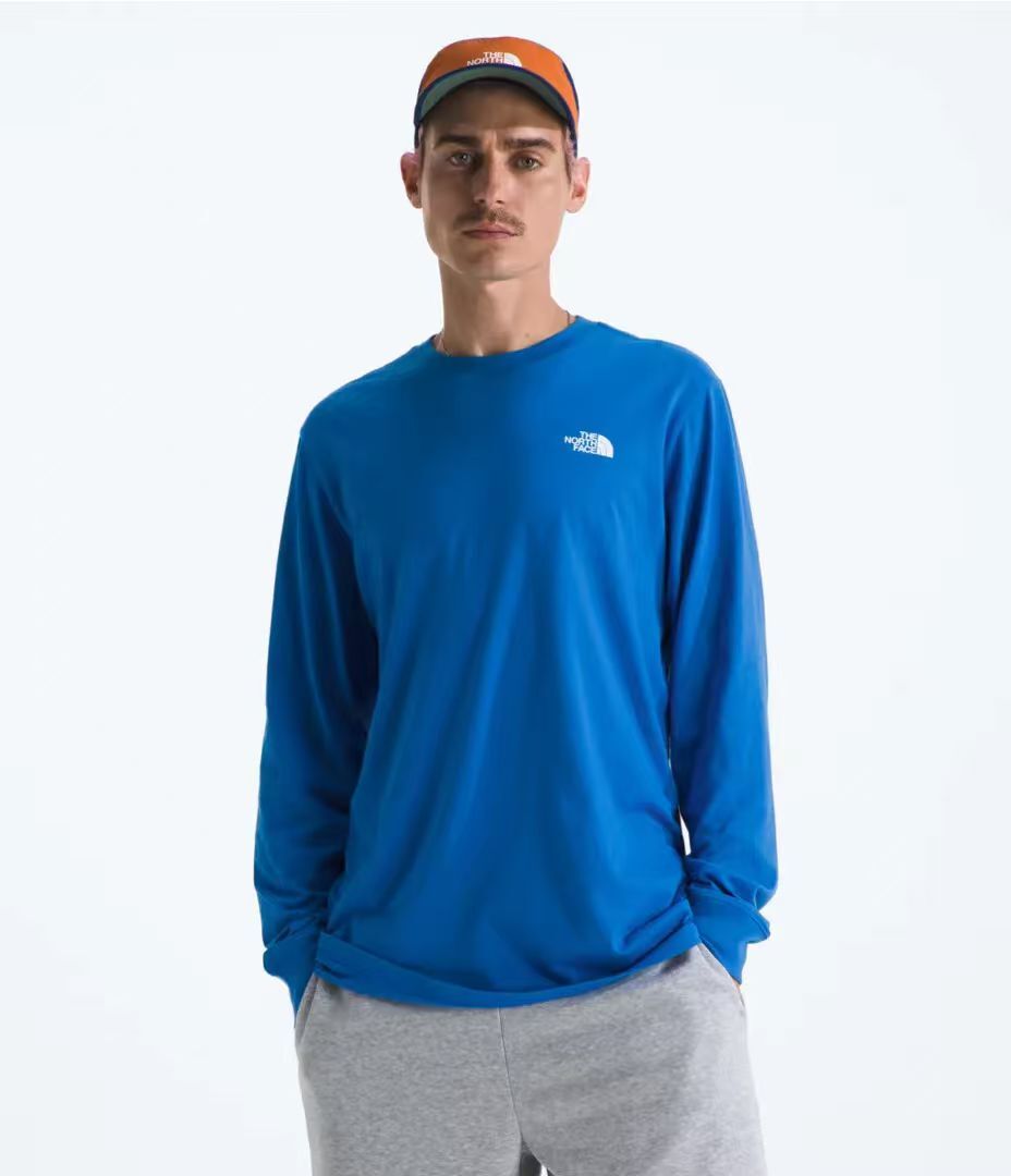 【預購】THE NORTH FACE H082758 Evolution 男裝長袖上衣 (藍色)