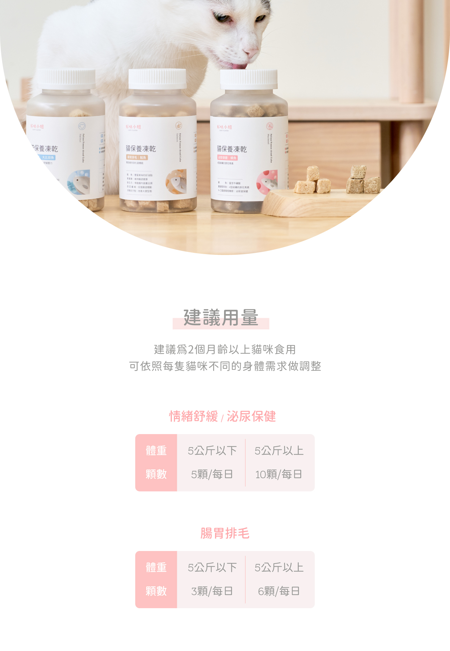 好味貓保養凍乾保存方式與注意事項