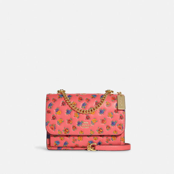 現貨產品 CH#013 COACH Klare Crossbody With Mini Vintage Rose Prin