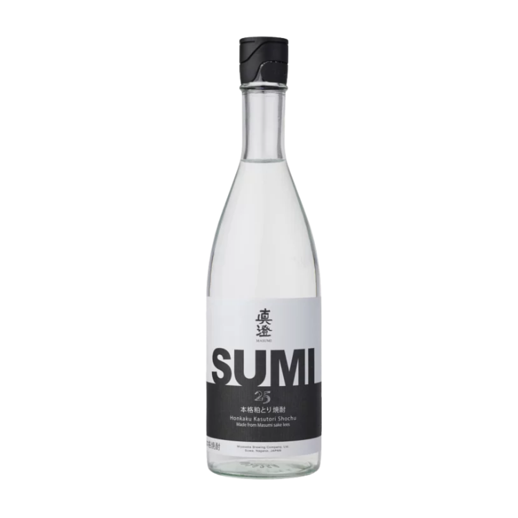 真澄 SUMI 25 酒粕燒酎 1800ml