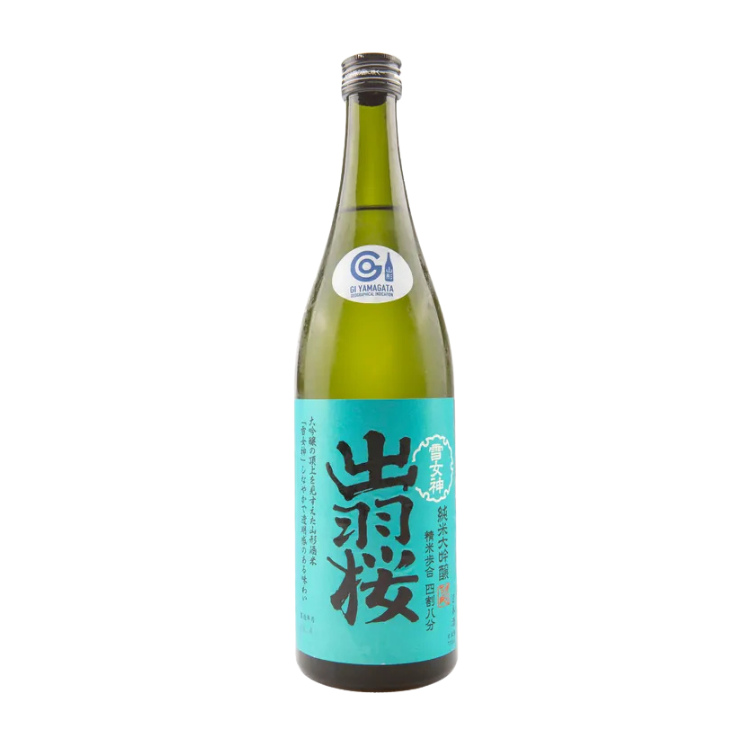 出羽櫻 純米大吟釀 雪女神 四割八分 1800ml