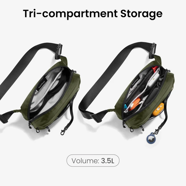 Tri-compartment Storage