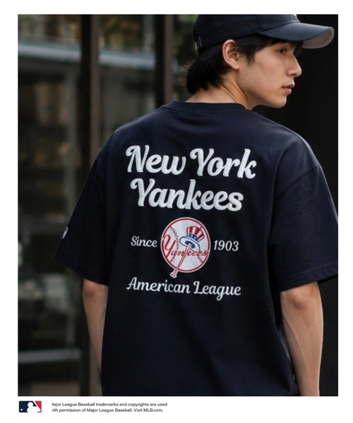 日本 MLB Twill Patch T-Shirt [01222008252]