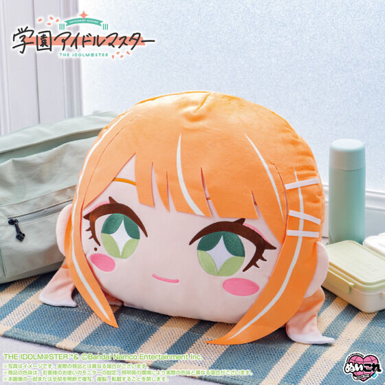 256836 Pbandai 預訂 2026/12月 【学園アイドルマスター】BIGフェイスぬいぐるみ 紫雲清夏 プレミアムバンダイ限定